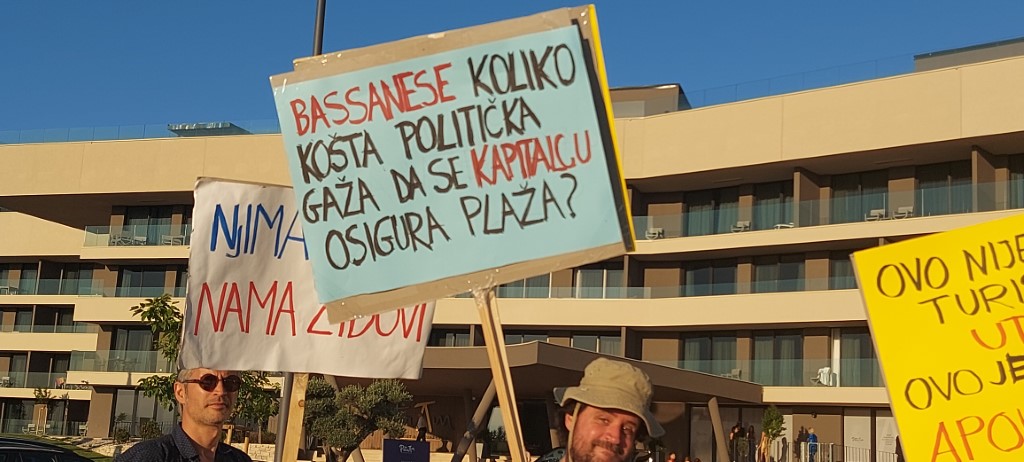 Svečanost otvorenja resorta Petram zapaprili prosvjednici